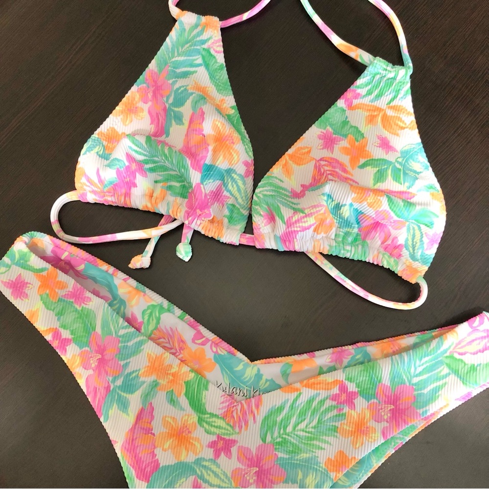Kulani Kinis Tropical Print Bikini - Picture 5 of 11